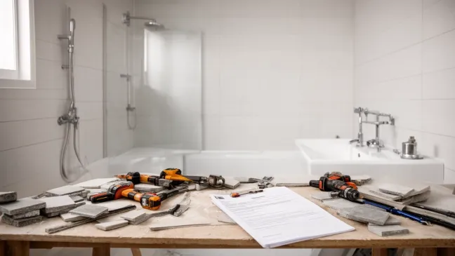 Prosta umowa na remont łazienki