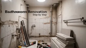 Remont łazienki krok po kroku